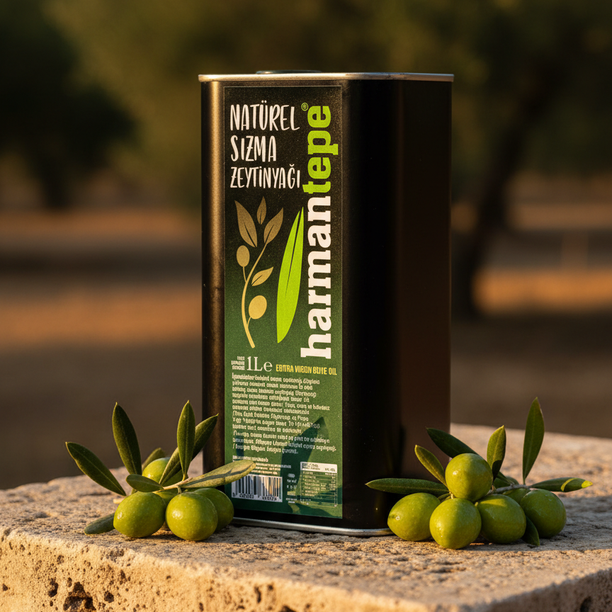 Naturel Sızma Soğuk Sıkım Zeytinyağı 1 LT