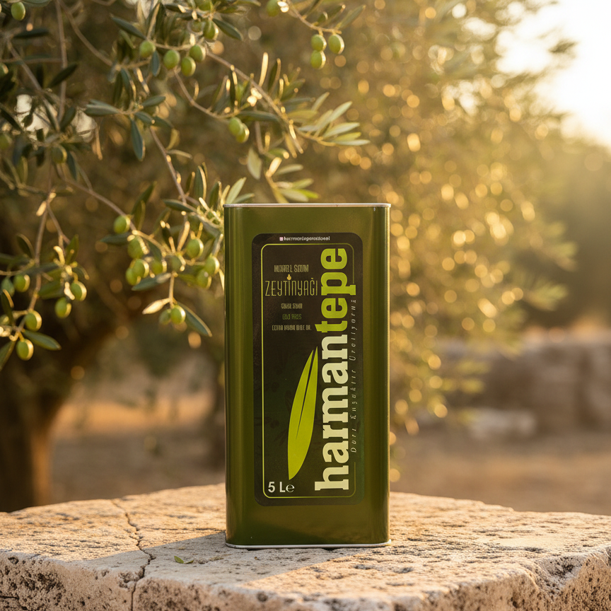 Naturel Sızma Soğuk Sıkım Zeytinyağı 5 Lt