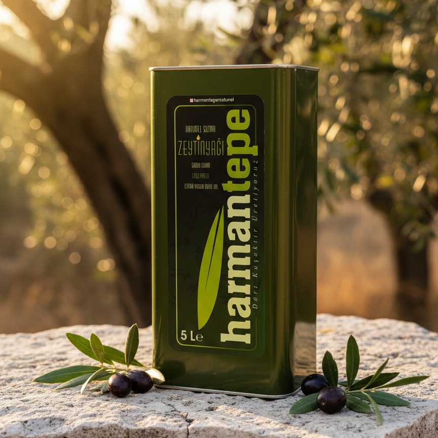Naturel Sızma Soğuk Sıkım Zeytinyağı 5 Lt