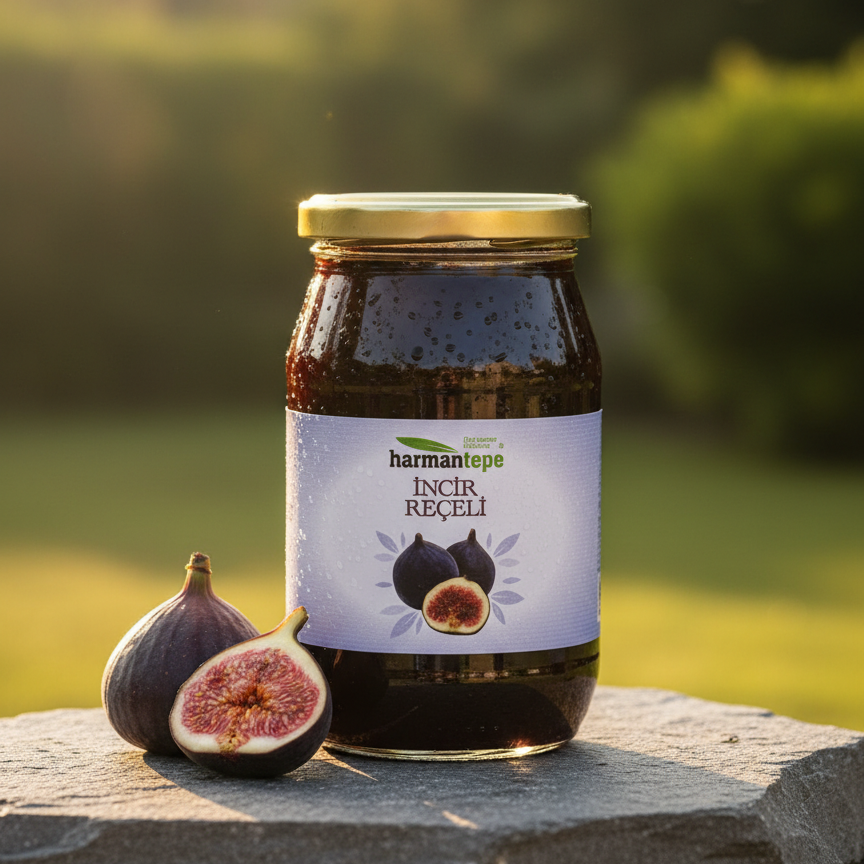 Doğal İncir Reçeli 450 Gr