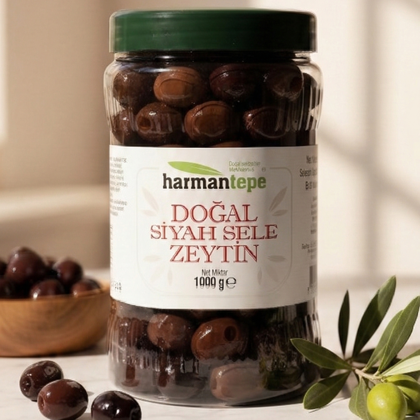 Siyah Zeytin Yağlı Sele 1Kg