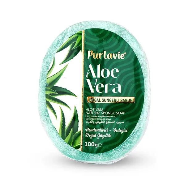 Süngerli Sabun - Aloe Vera