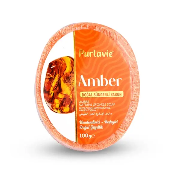 Süngerli Sabun - Amber