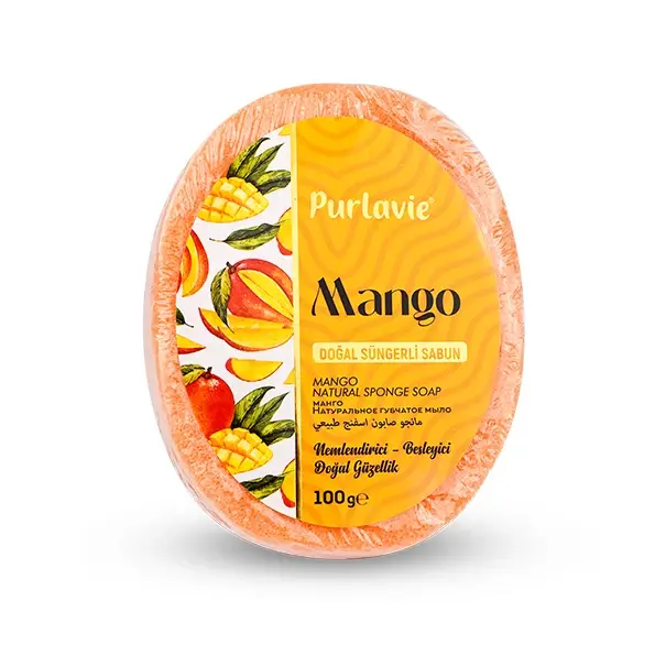 Süngerli Sabun - Mango
