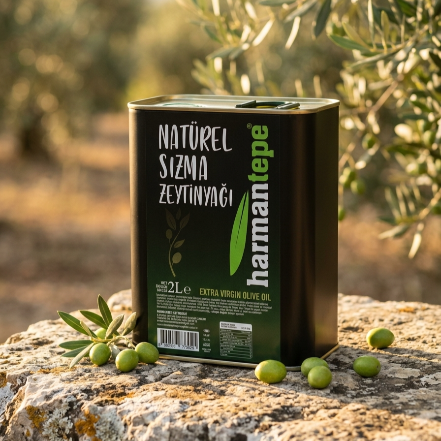 Naturel Sızma Soğuk Sıkım Zeytinyağı 2 LT